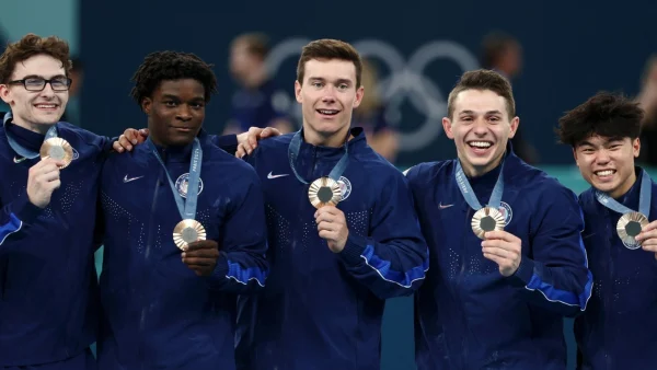 Men’s Gymnastics Wins First Medal in 16 Years