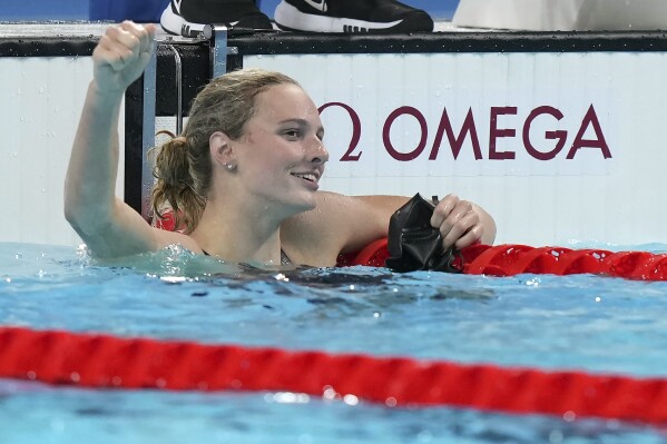 Canadian Swimmer Wins Her First Olympic Gold