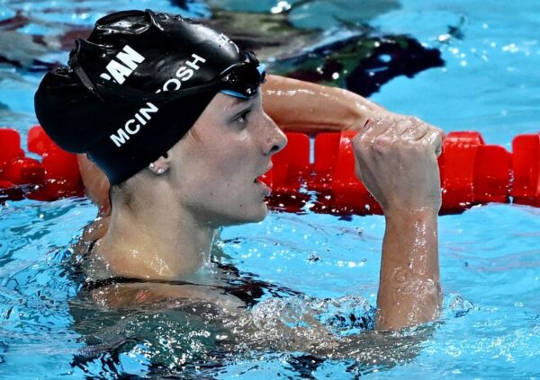 17 Year Old17-Year-Old Swimmer Summer Mcintosh Storms Ahead to Win Gold Medal