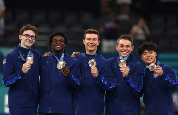 U.S. Secures Team Medal in Men’s Gymnastics After a Decade