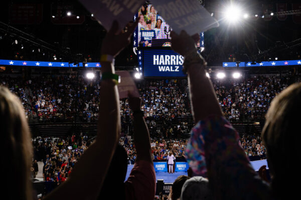 Trump Falsely Accuses Harris of Manipulating Photos With AI