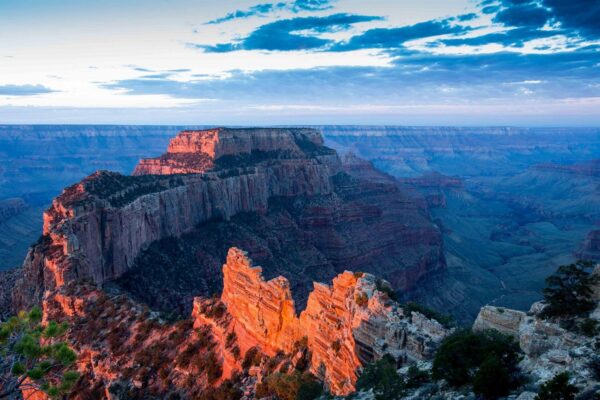 ­Grand Canyon North Rim to South Rim