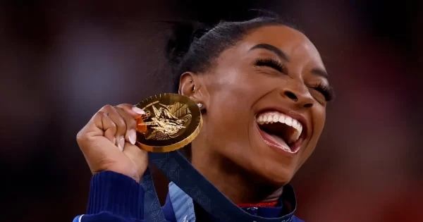 Simone Biles Adds Yet Another Olympic Gold Medal to Her Collection