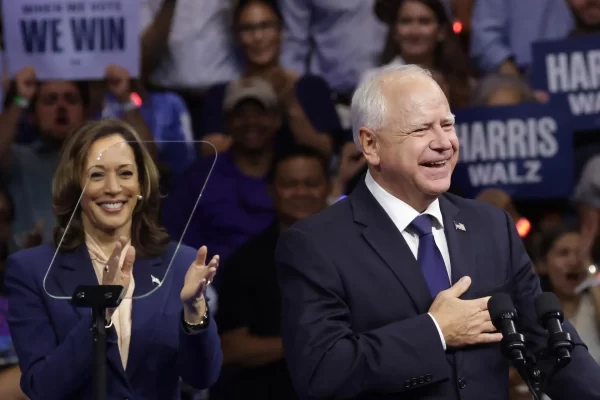 Kamala Harris picks Tim Walz as her Vice president