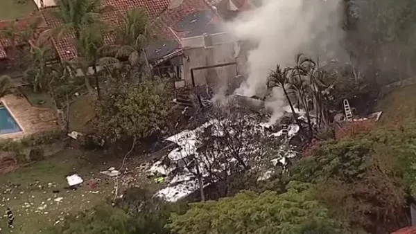 Plane Crash In Brazil