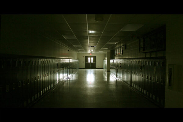 The walk through the empty halls