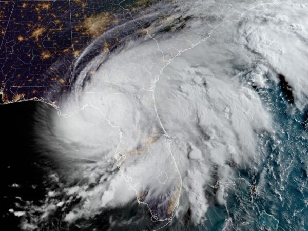 Hurricane Debby Makes Landfall in Florida