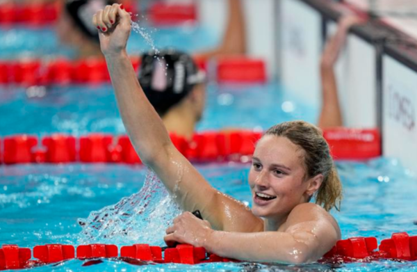 17-year-old Wins Swimming Gold Medal