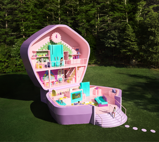 Life Size Polly Pocket Airbnb to Celebrate 35th Anniversary