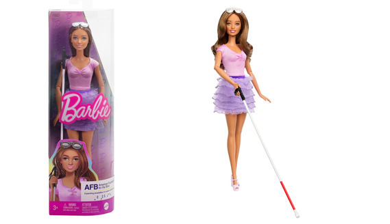 First ever ‘Blind Barbie’ doll released